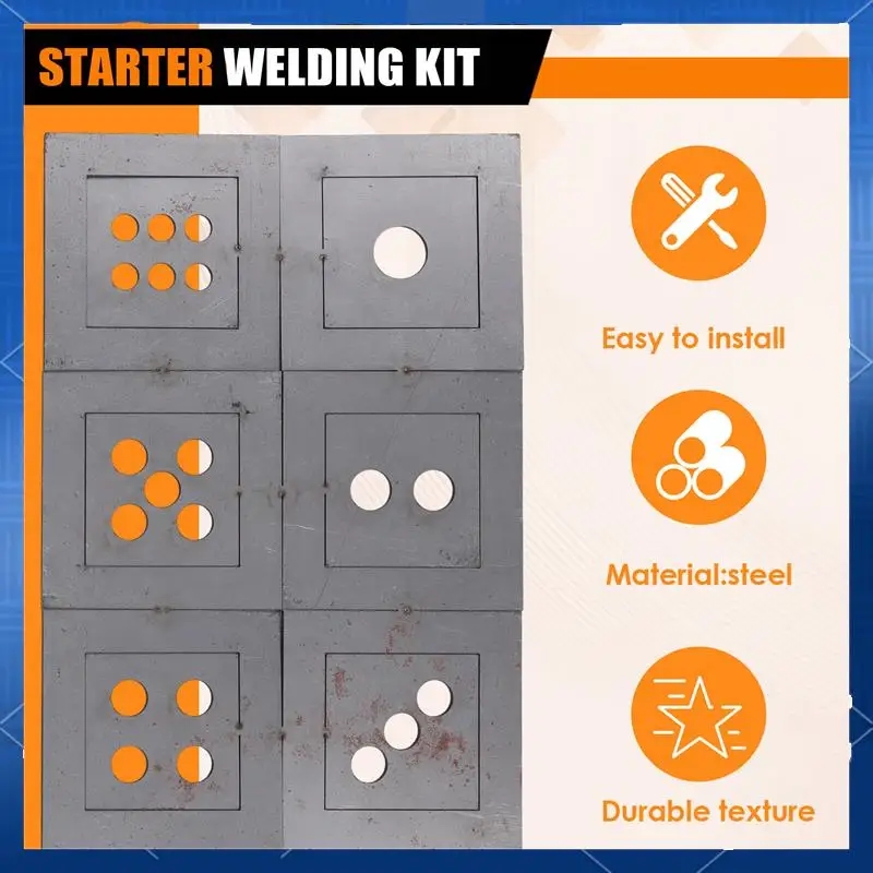 

Набор для практики сварки из нержавеющей стали AA77, набор кубических сварочных купонов для начинающих, практика и обучение