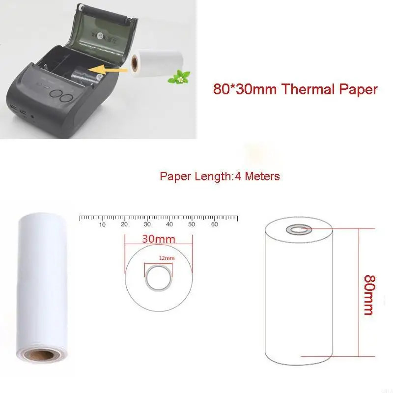 

G8TA 5 Roll Premium Primeum ​​Price Printer Обычные тепловые рулоны для теплового принтера