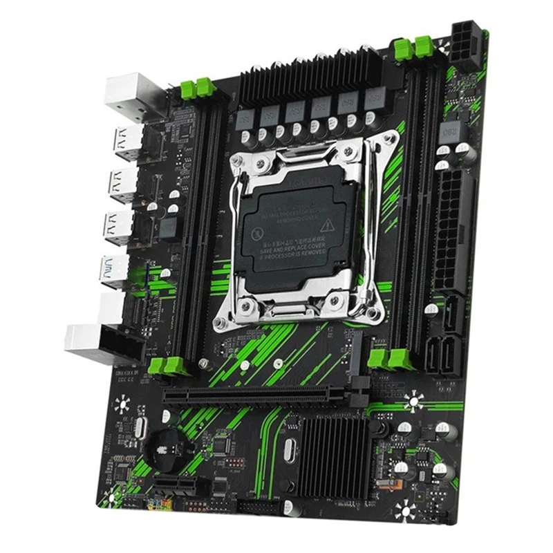 X99 PR9 Motherboard LGA 2011-3 Supports 4X DDR4 RAM Gigabit LAN SATA/NVME M.2 Supports E5 26XX V3 CPU