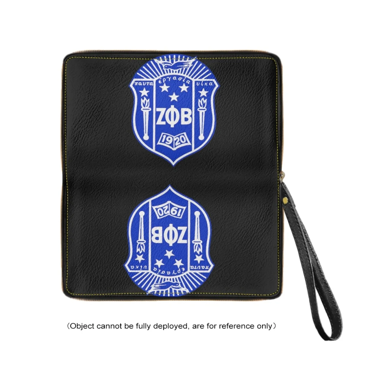 Zeta Phi Beta-cartera larga con cremallera para Mujer, tarjetero para teléfono, gran capacidad, regalos para niñas