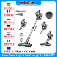 Ultenic U12 Vesla Cordless Vacuum Cleaner, 30Kpa Suction, 450W Motor, 1L Dust Box, up to 45 Mins Runtime, Removable Battery