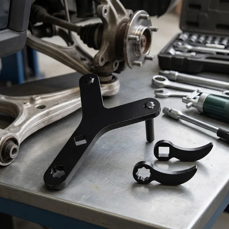 Automotive Control Arm Removal Kit Labor-Saving Extractor Oxhorn Type Half Bearing Disassembly Tool Vehicle Repair Hand Tool Set