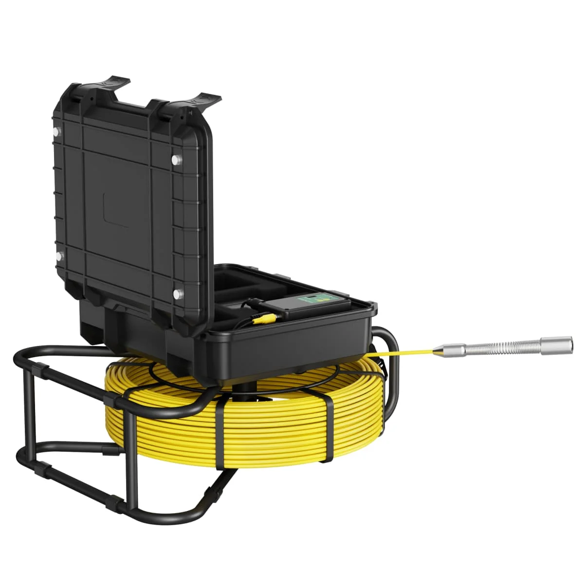 Sewer Pipe Inspection Camera 10" with Locator Meter Counter DVR  7mm Cable Auto Self-Leveling 512hz  AHD 1080P  Video Borescope