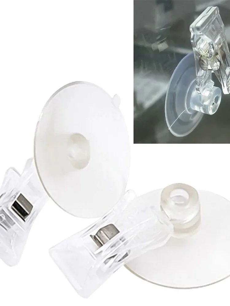 Pratique 2 pièces serrage porte fenêtre voiture billet pince salon Auto attaches ventouse pince ventouse pince fixation