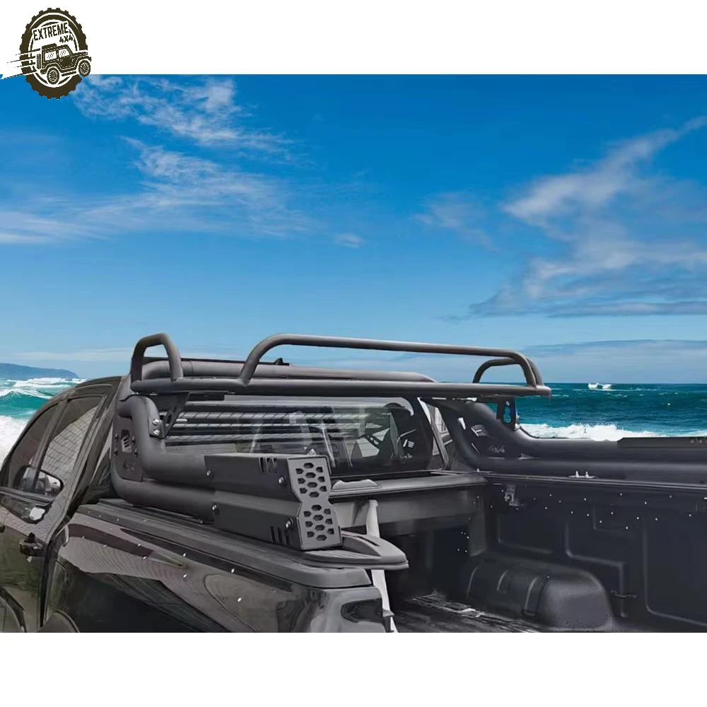 

Universal Heavy Duty Aluminum Rack Sport Bar Roll Bar Cage for Toyota Hilux Invincible X Conquest