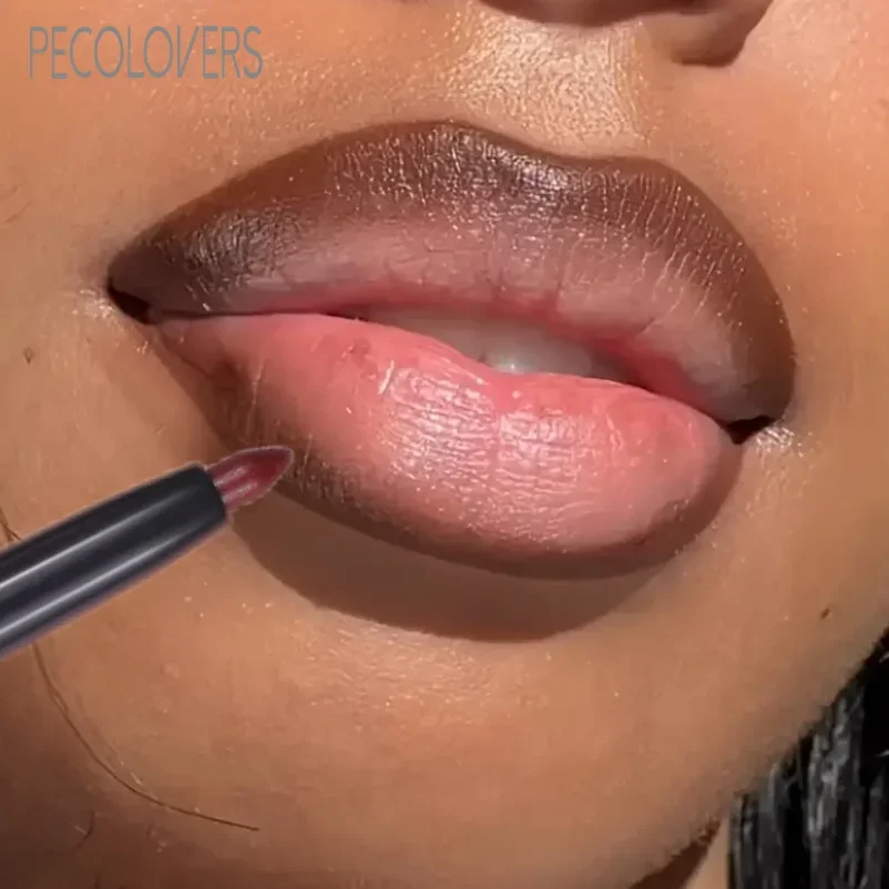 

1PC Matte Light-colored Lip Liner Lipstick, Waterproof, Sweatproof and Long-lasting Lipstick, Lip Makeup