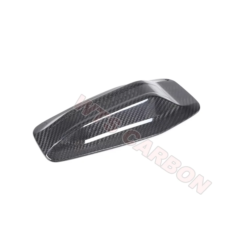 Real Carbon Fiber Roof Antenna Cover Shark Fin Trim for BMW 5 Series G60 I5 7 Series G70 2024-up