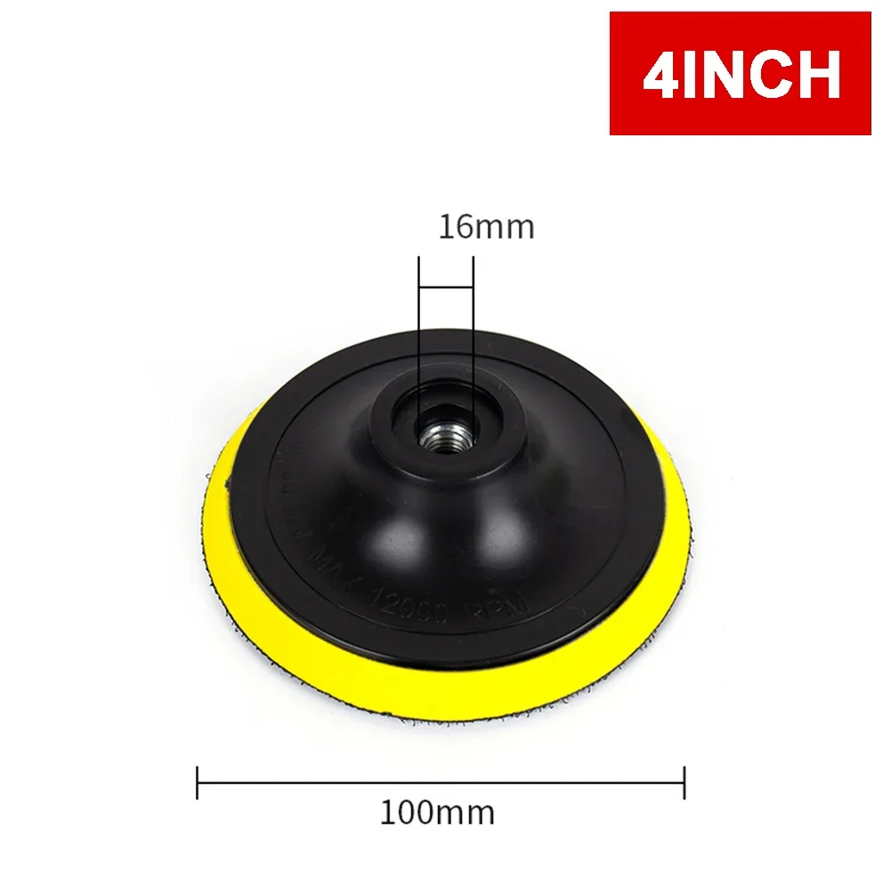 3-7 Inch Sanding Discs Pad With For M16 Thread For Use With Polishing And Grinding Pads In For Car Paint And Wood Metal For Care