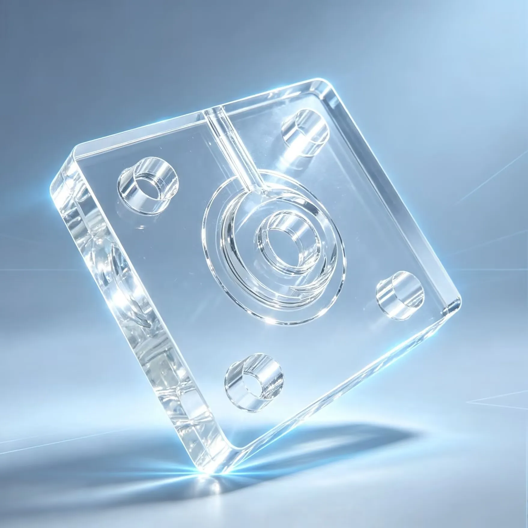 Laboratory Zinc Air Fuel Cell Test Fixture Transparent Acrylic 0.5/1/2/3/4/4.5 cm² Reaction Area Easy Assembly Butterfly Nut OMS