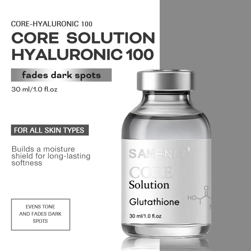 مصل الوجه الببتيد الاحترافي من سانندي مع حمض الهيالورونيك لتجديد البشرة وتحسين الملمس مع العناية بالخطوط الدقيقة