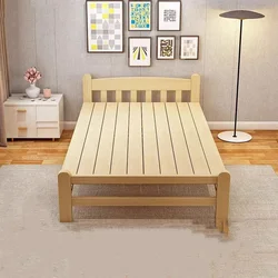 Full Floor Bed Safe Wooden Design Princess Portable Camping Sleeping Fishing Tatami Frame Camas De Dormitorio Patio Furniture