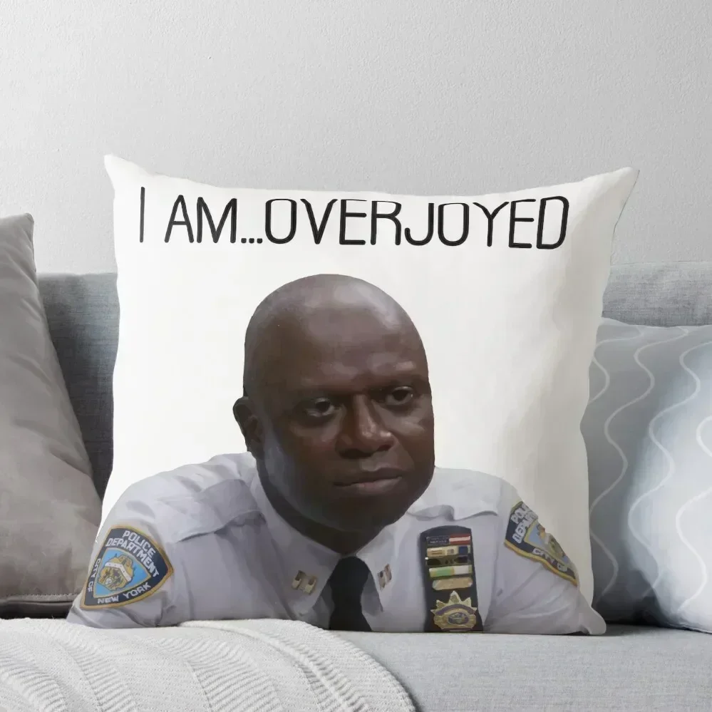 

Brooklyn 99 Holt Emotions Throw Pillow Cusions Cover Luxury Living Room Decorative Cushions Plaid Sofa pillow