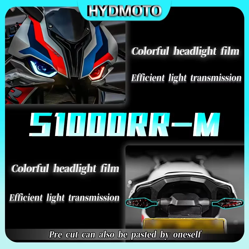 

For BMW S1000RR-M S1000RR M s1000rr m 2023 Headlights taillights protective film rearview mirror film waterproof modification