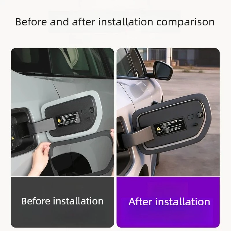 For 2025 Mazda CX-6e Charging Port Waterproof Dustproof Seal Ring Interior Upgrade Accessories