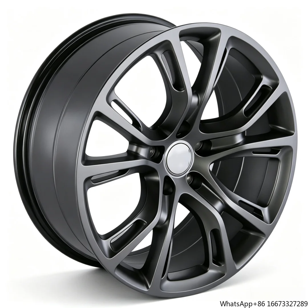 New Aluminum Wheels 20 Inch 9/10 PCD 5x127 ET 50 Hyper Black Concave Casting Fit Jeep Grand Cherokee SRT Spider Monkey Style