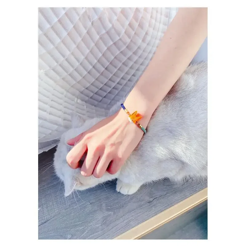 Niche Three-dimensional Temperament Small Fox Personality Interesting Bracelet Woven Rope Design Lovely Small Animal Accessorie