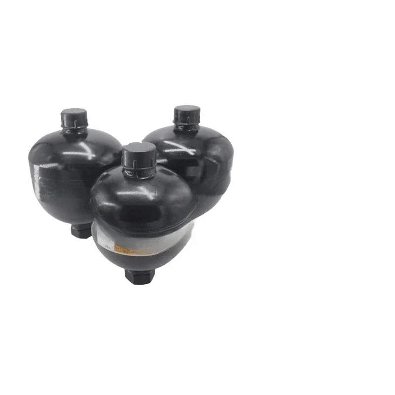 Diaphragm accumulator, pressure threaded welded accumulator