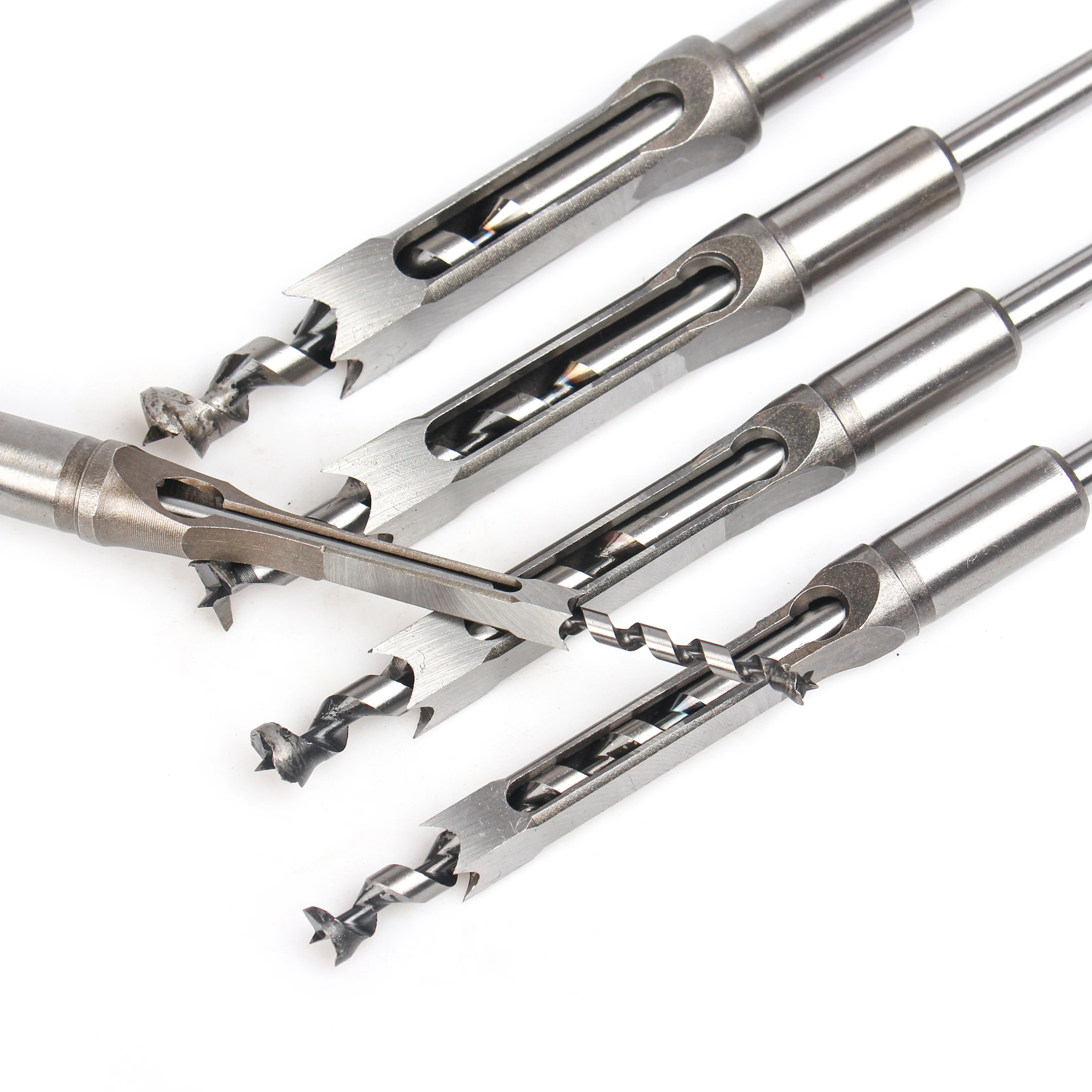 Imagem -06 - Twist Square Hole Drill Bits Brocade Mortising Chisel Serra Estendida para Escultura em Madeira Ferramentas para Trabalhar Madeira Faça Você Mesmo Matkap 630 mm 1pc