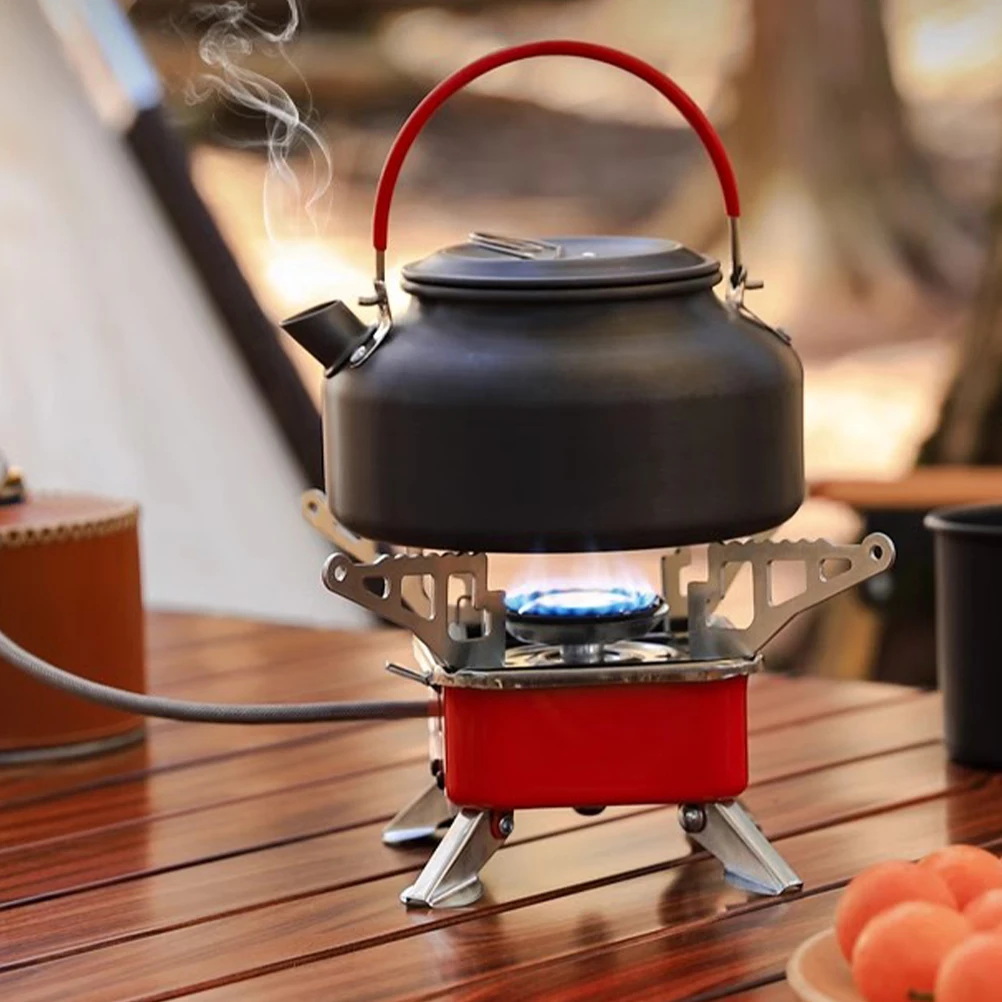 

Portable Folding Stove Compact Lightweight Outdoor Camping Metal Burner for Picnic Hiking Stable Durable Gas Stove
