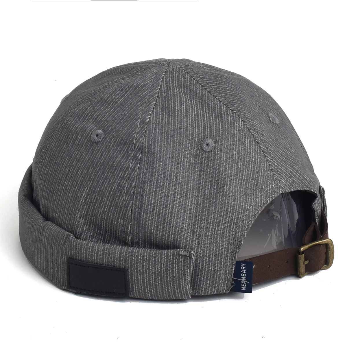 Männer Frauen Dome Melone Skullies Beanie Cap Mode Vintage Brimless Vermieter Hut Street Hip Hop Docker Caps Unisex Skullcaps – Detail 9