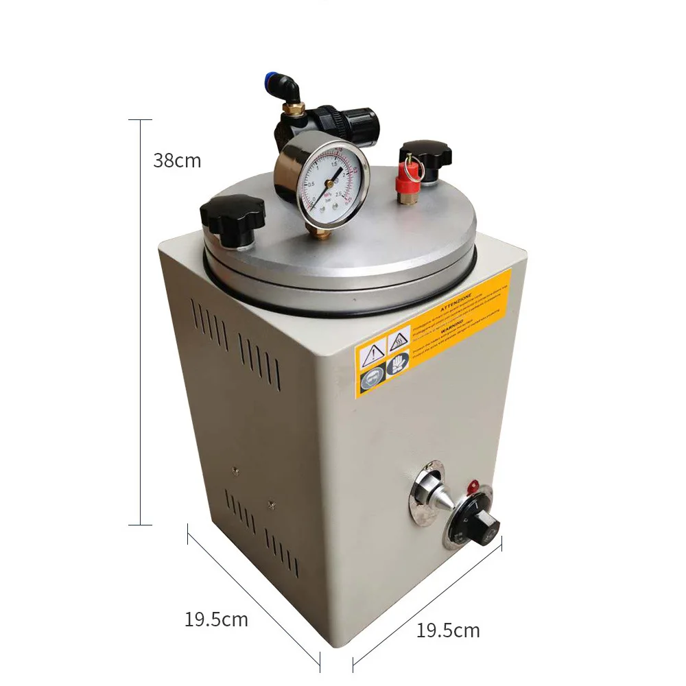 Simple Square Wax Injection Machine, Manual Inflated Pressurized Wax Injector, Casting Machine, Wax Mold Melting Tool