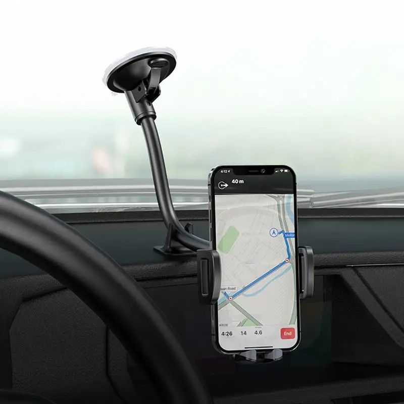 حامل هاتف السيارة جبل حامل الهاتف المحمول للسيارة 360 درجة دوران اكسسوارات السيارات حمالات السيارات لمدة 4.5-6.7 بوصة