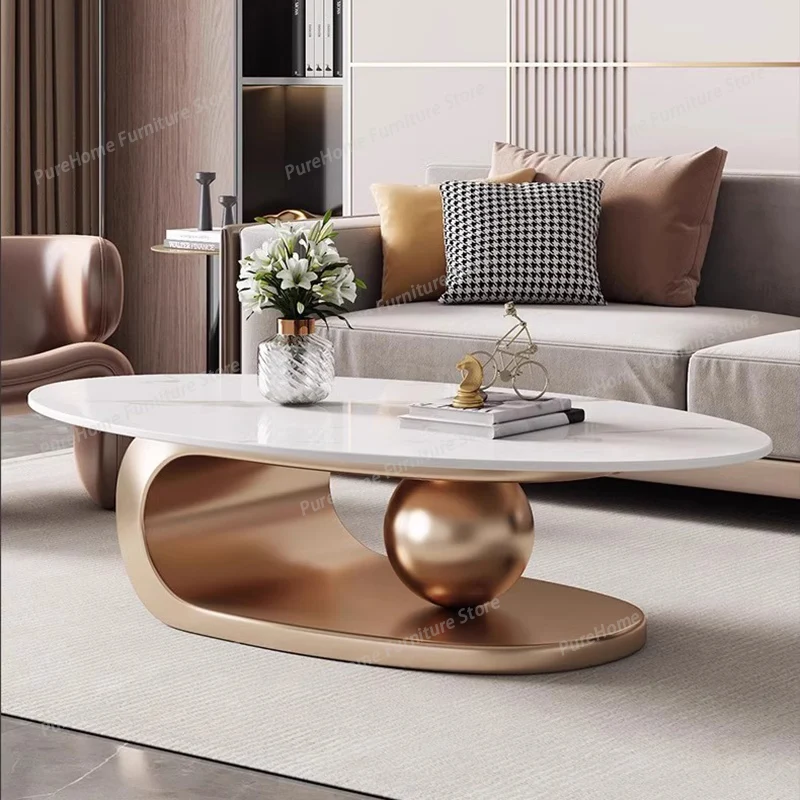 

Modern Stone Coffee Table Unique Italian Designer Modern Decoration Side Table Space Saving Mesas Bajas Nordic Style Furniture