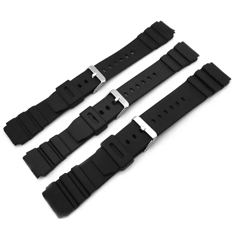 Kautschukarmband 18 mm 20 mm 22 mm 24 mm für Uhren der Casio G-Shock-Serie. Ersatzarmband für die elektrische Uhr mi band 6
