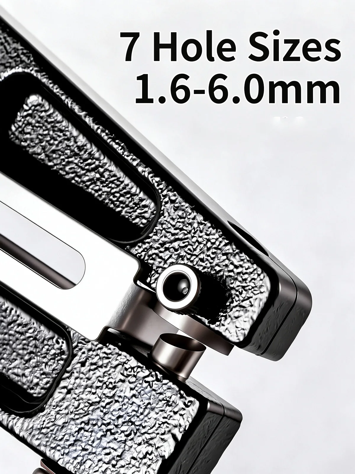 Robuste Blechstanzzange aus Edelstahl, Aluminium, Rundöffner für Schilder, Werbung, Leuchtschrift, DIY – Detail 3