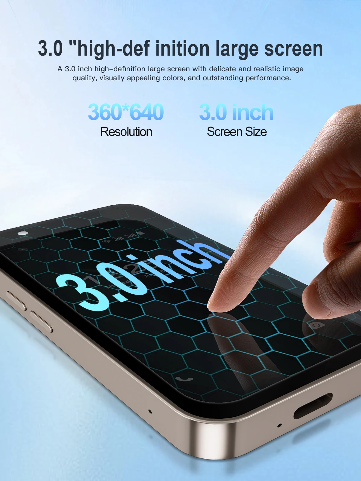 SERVO 15SE Super Mini Smartphone3G WCDMA Dual SIM Android System 2GB+16GB Play Store Wifi 3.0" Small Pocket Cheap Smart Phones