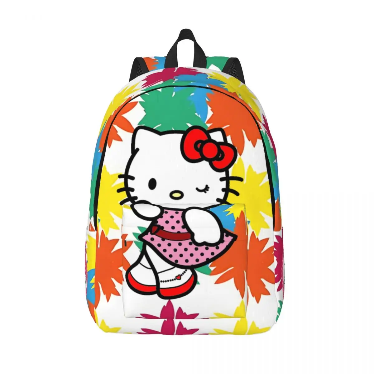 

Disney Cats Handbag Hello Kitty Teen Girl Boy Men Women Adult Portable For School Birthday Retro Washable Knapsack