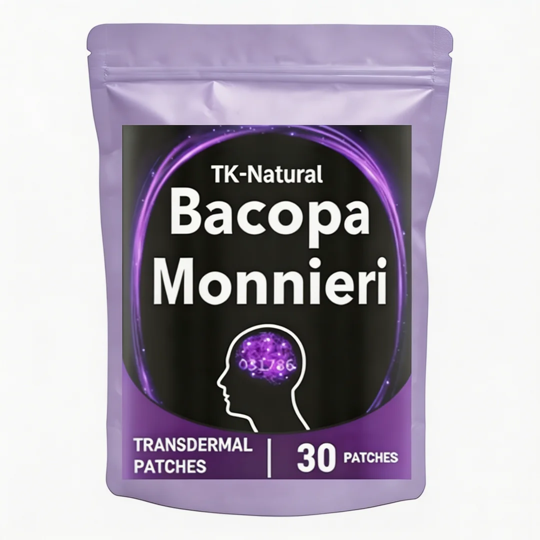 30 Patches Bacopa Monnieri Transdermal Patches Nootropic Support Memory & Mental Focus