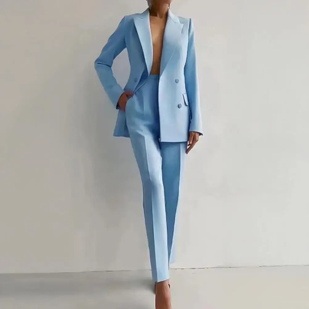 

Two-piece Women Outfit Women Suit Set Women's 2 Piece Suit Set Business Blazer Jacket Dressy Pencil Pants Outfit for Women