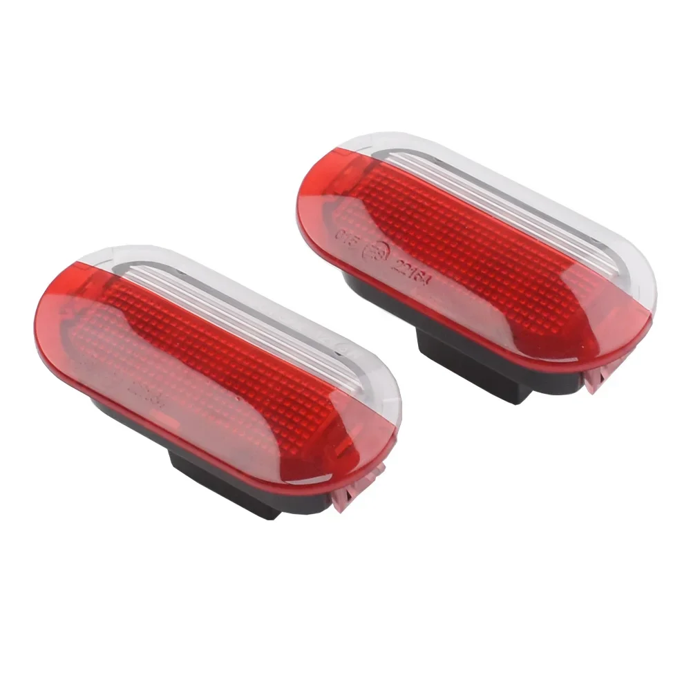 2X LED Courtesy Lamp Deur Licht Wit Verlichting Voor VW Golf Kever Cabrio Jetta Bora Polo Sharan Vento Touran Skoda Octavia Seat