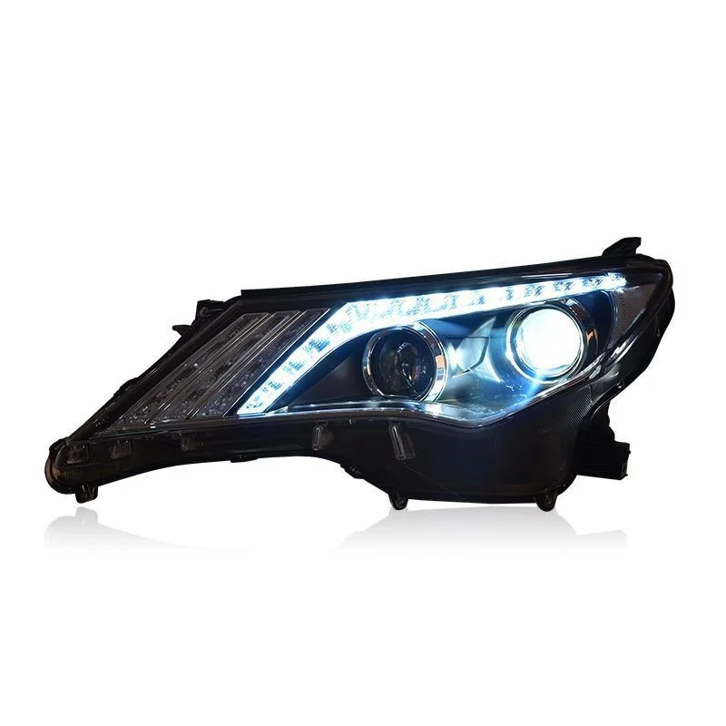 

Подходит для светодиодных фар Toyota RAV4, комплект светодиодных фар, дневные ходовые огни, указатели поворота, автомобильные аксессуары