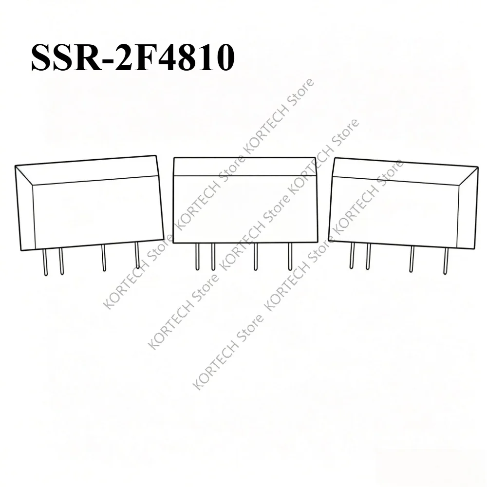 5PCS/Lot  Original new  SSR-2F4810 SSR-2F4805 SSR-2F4803 4PIN PCB type small solid state relay 3A 5A 10A circuit Board PCB
