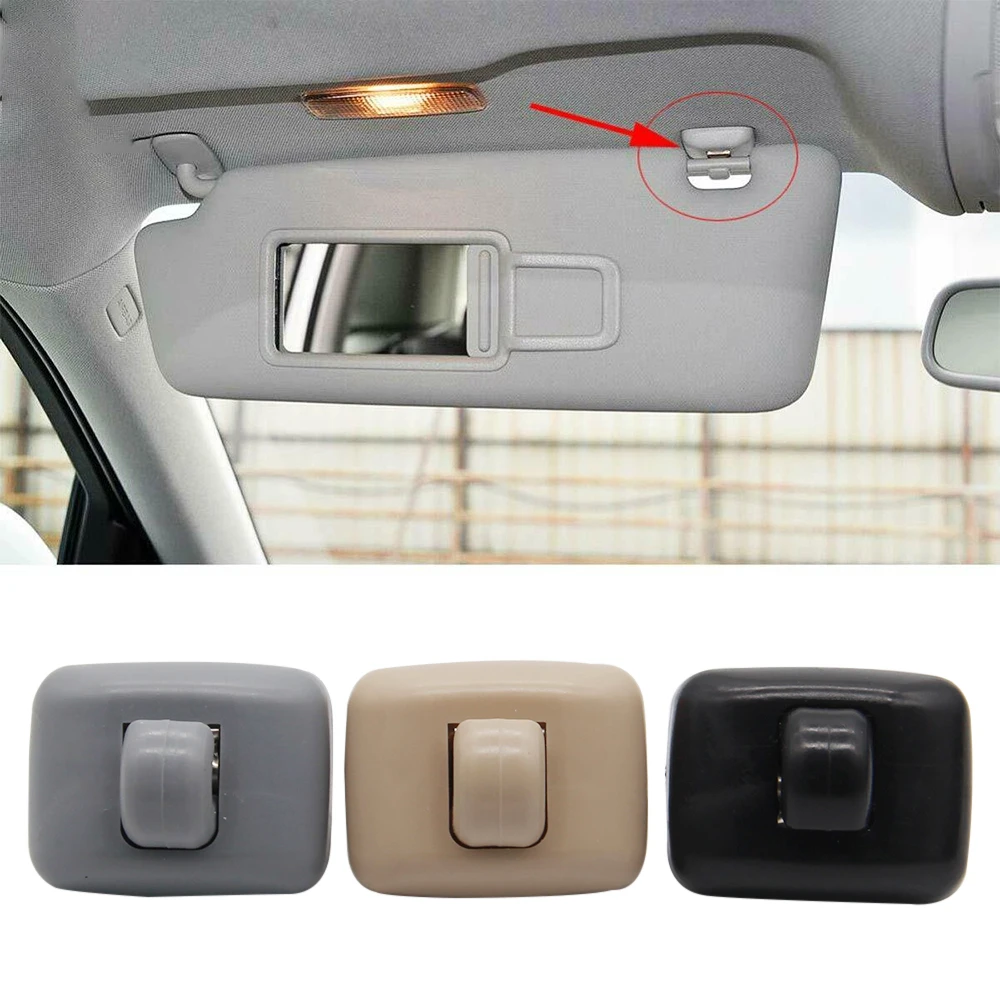 1pcs/2pcs Auto Sun Visor Clip Hook Bracket Hanger replacement for Audi A1 A3 A4 A5 Q3 Q5(8E0 857 562)A7 B6 B7 B8 S4 S5