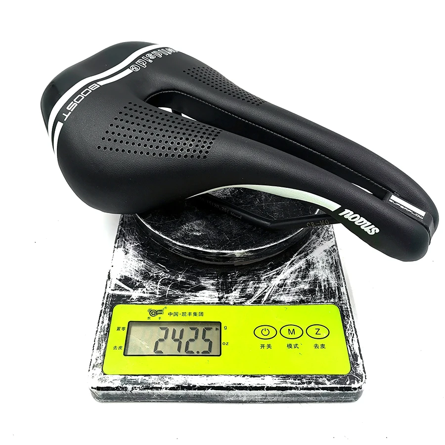 سرج دراجة Wildside vtt mtb سرج دراجة الطريق الجبلية للرجال من الجلد لسباق الدراجات مقعد حصيرة ملحقات جزء لسرج معزز TT #6