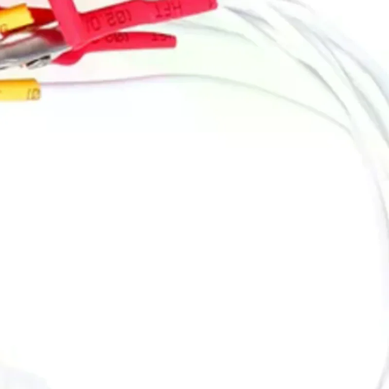 12Pcs/Set Alligator Clip Cable Electronic Acupuncture Treatment Instrument Random Color