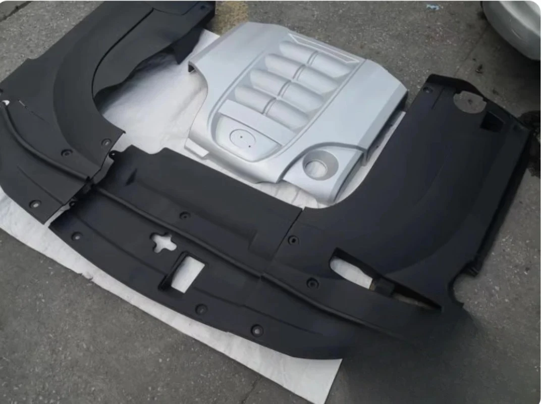 Car Engine Compartment Cover & Splash Shield Set, Engine Top Cover & Inner Liners