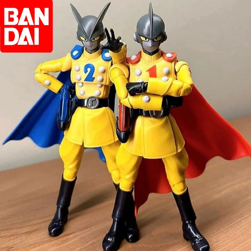 

Original Bandai Shfiguarts Dragon Ball Z Super Hero Gamma 1 Gamma 2 Action Figures Collectible Anime Model Figurines Statue Toys