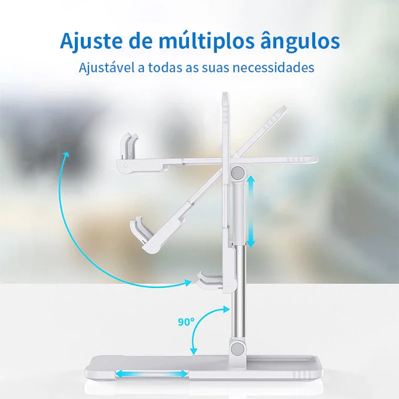 حامل هاتف محمول قابل للتعديل، حامل لوحي يدعم قابل للطي للمحمول المريح