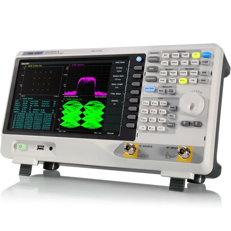 Original SIGLENT SSA3000X-R Real Time Spectrum Analyzer Digital Storage Oscilloscope