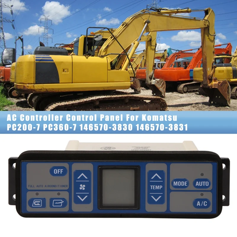 

Пульт Управления Кондиционера A/C для Komatsu PC200-7 146570-3830 146570-3831