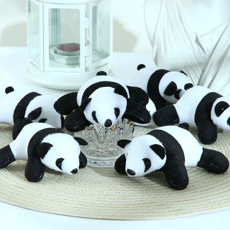 Cartoon Knuffels Knuffels Grovel Panda Poppen Rugzak Decoratie Speelgoed Hobby Prachtige Kawaii Brithday Geschenken Kids