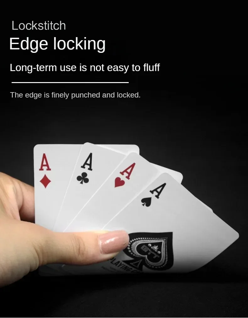 Description Picture 5 of itemHigh Quality Waterproof PVC Polka Dot Playing Cards - Washable Adult Christmas Gift for Parties, Bars, Family Gatherings