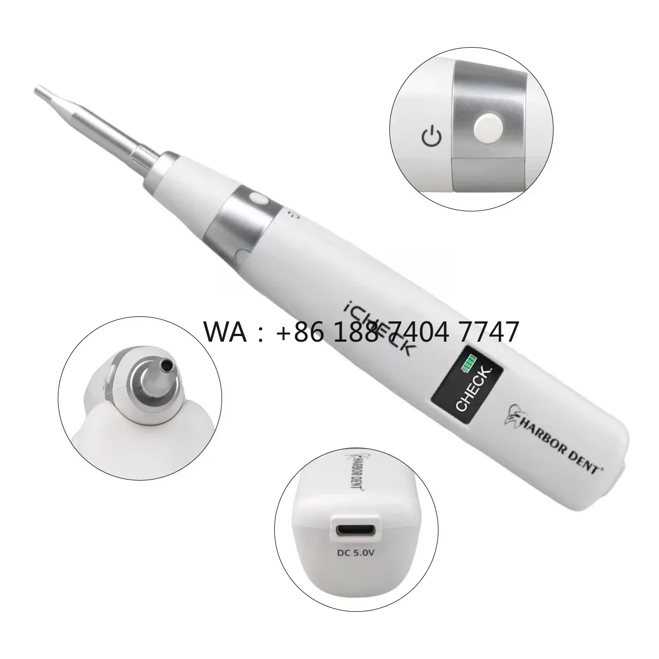 High Precision Portable Resonance For Stability Tester Osseointegration Electric Power Source For Dental Implant