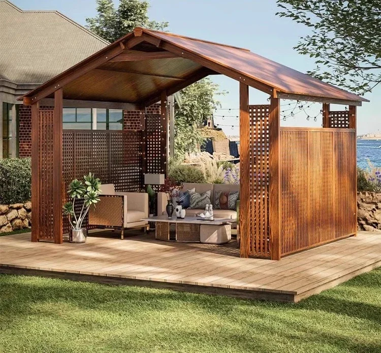 Cottage Heavy Duty Garden Pavilion Weather Resistant Wedding Ceremony Decor Quick Installation Patio Sturdy Construction