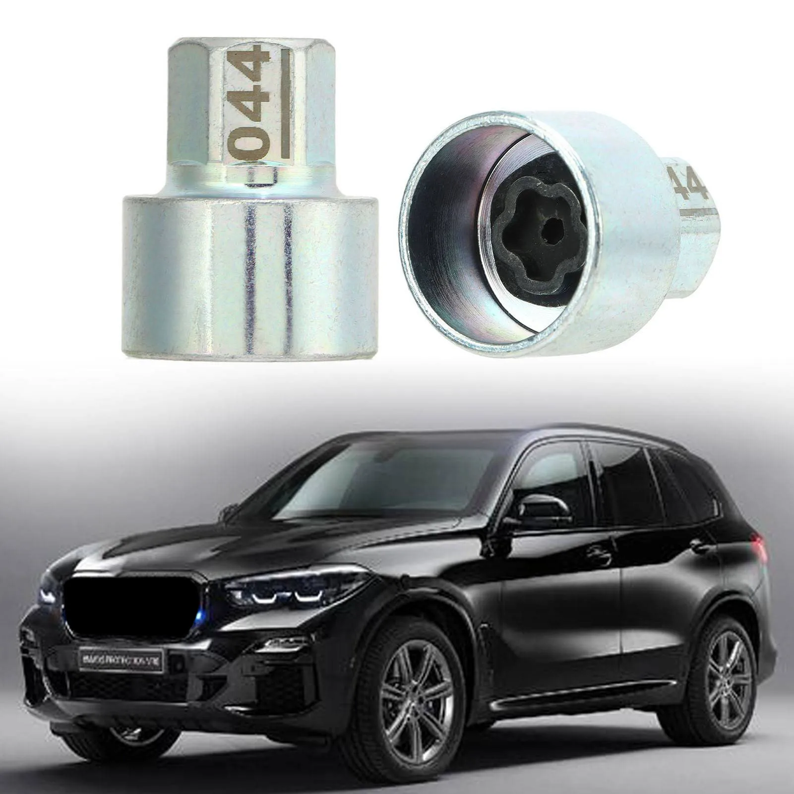 Wheel Lock Key Wheel Lock Key Anti Theft Lugnut Socket Replacement for 1 3 5 6 7Series X1 X2 X3 X4 X5 X6 Z4 Wheel Lock Lug Nut