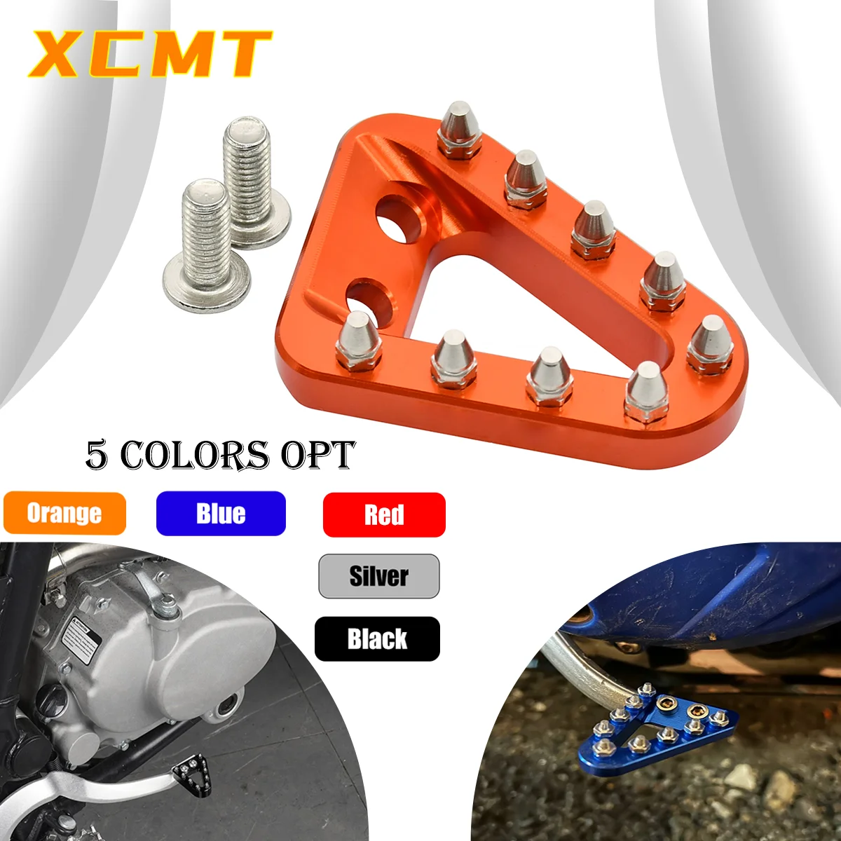 

Motorcycle Rear Brake Pedal Plate For KTM EXC EXCF XCW TPI SIX DAYS SX SXF XC XCF 125 250 350 450 300 2017-2023 XC XCF SX SXF